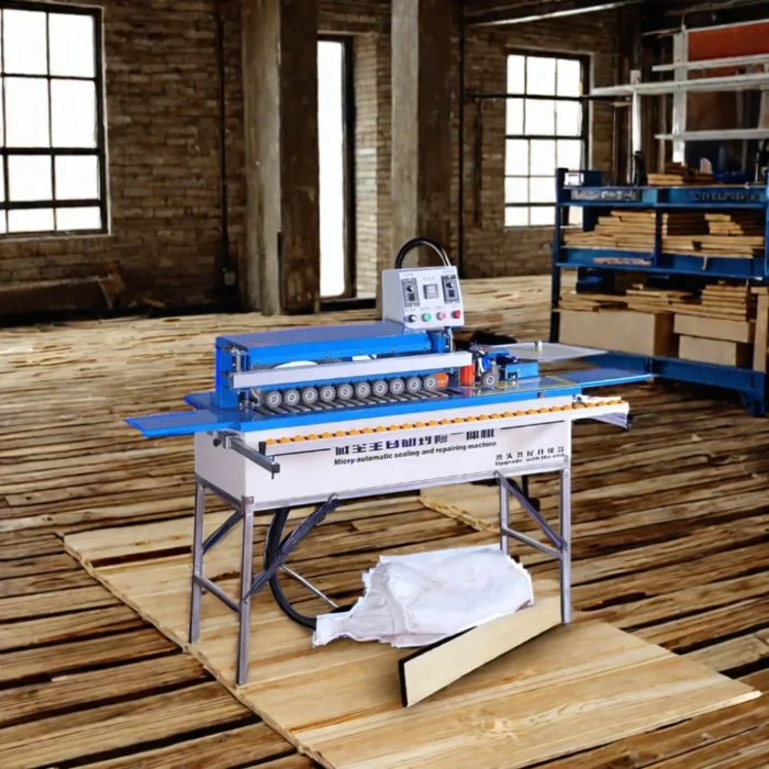 Furniture Pvc Edge Banding Strip Making Machine Edging Machine Pvc Edge Banding Corner Rounding Machine - Image 3