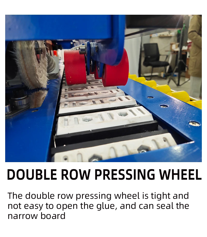 DW702 Efficient Automatic PVC Wood Ecological Board Edge Banding and Trimming Machine Edge Banding Machine