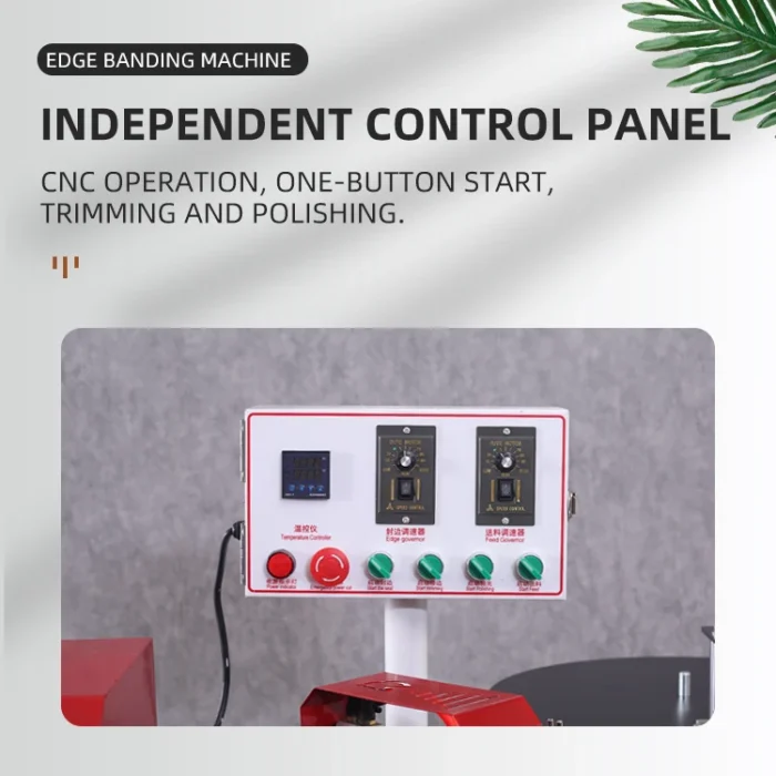 Manual Edgebander Equipment Automatic Machines Portable Band Cutting Edge Banding Machine for Wood - Image 5