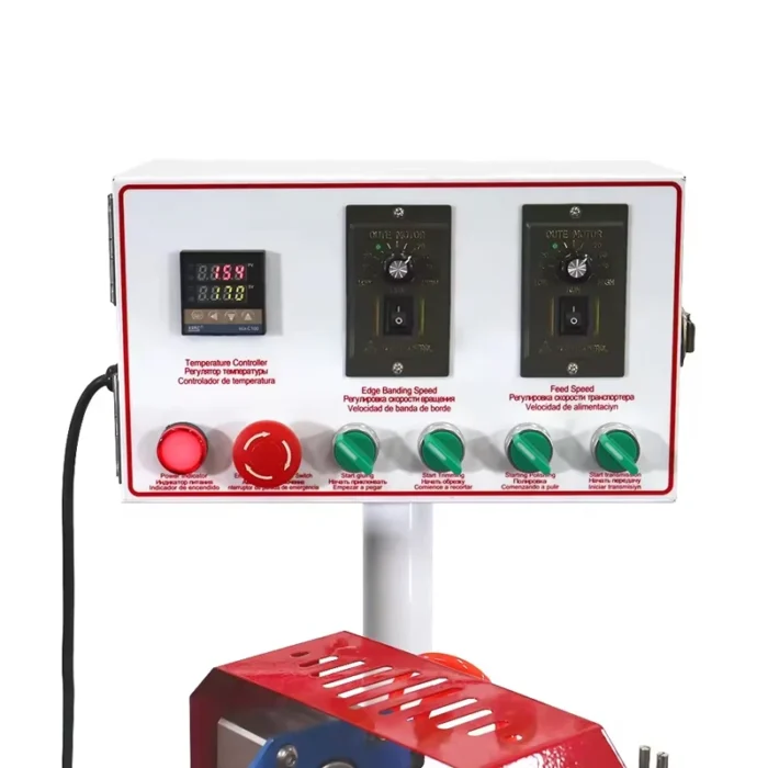 Brand New 45 Automatic Edge Banding Machine Core Components Including Motor Bearing PLC From Edg Board Machine Machinery - Image 5