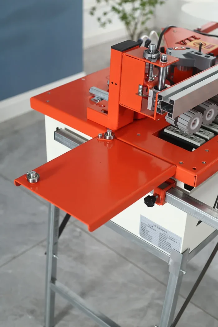 Edge Banding Machine Furniture Plywood Wood Board 220V Single Phase Motor Automatic Gluing and Breaking Tape Edgebander - Image 2
