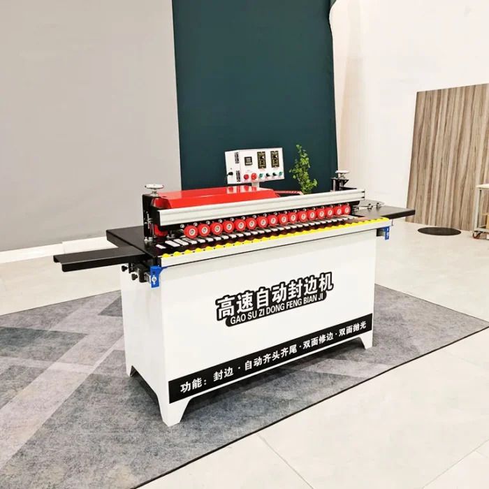 ZDS802 Multifunctional MDF Board Portable Automatic Pvc Furniture Woodworking Edge Banding Machine With Trimmer - Image 2