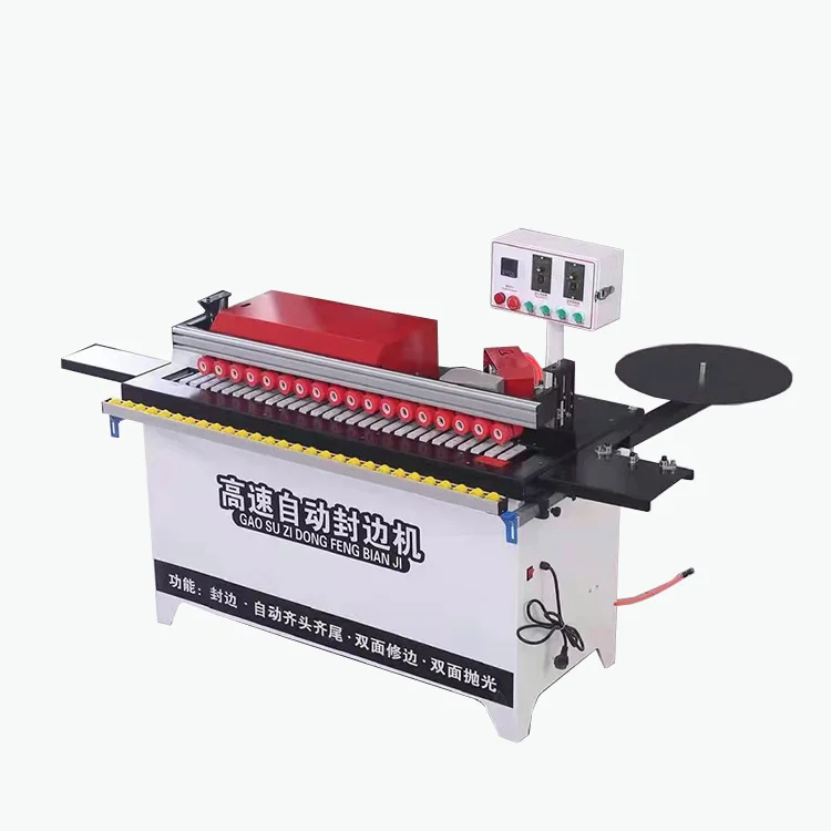H9b77b5c5317d4d6dbb706867a3d37e85V.webp ZDSF802 High Speed Small Automatic Gluing Edge Banding Trimming MDF PVC Plywood Edge Banding Machine - Image 1