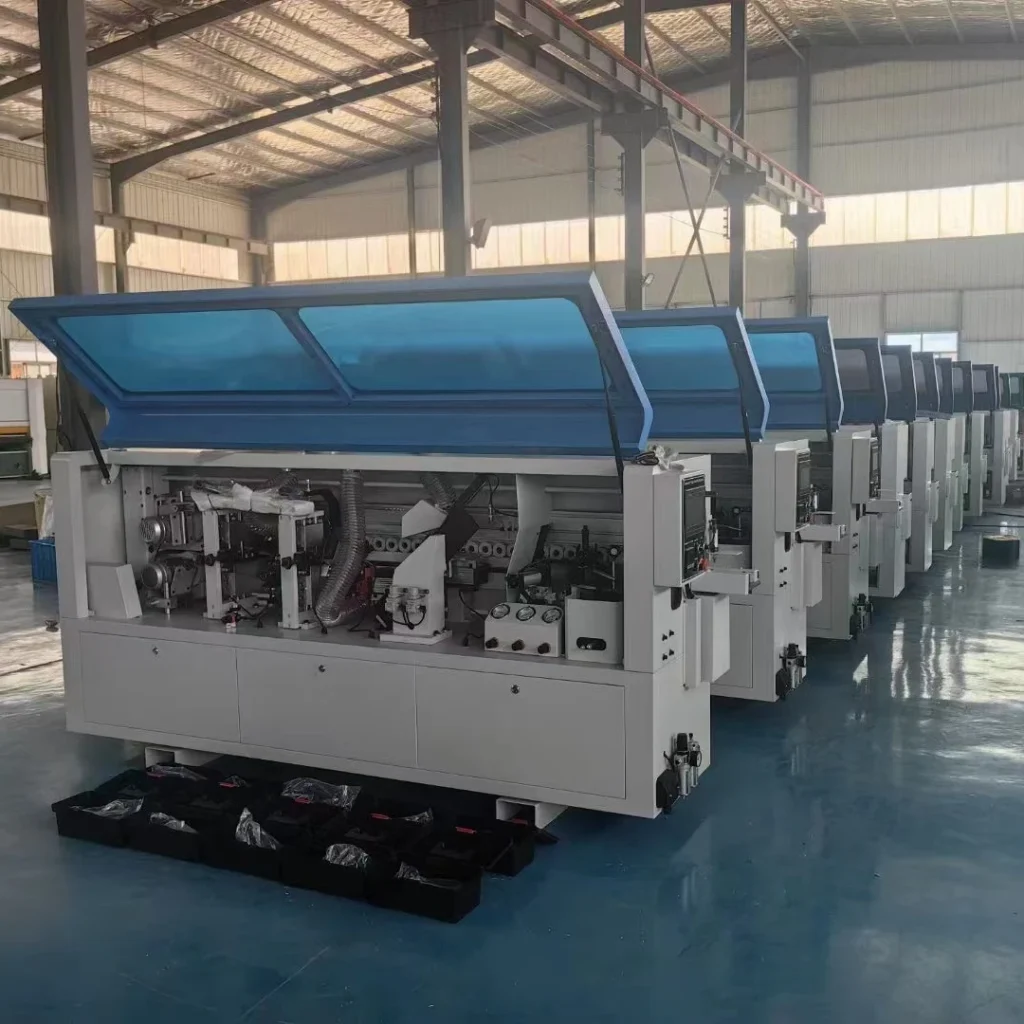 Wood Furniture Machine Mdf Pvc Melamine Corner Rounding Automatic Edge Banding Machine With Gluing
