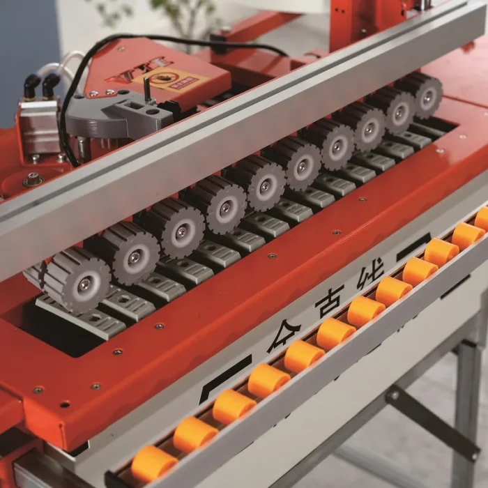 Edge Banding Machine Furniture Plywood Wood Board 220V Single Phase Motor Automatic Gluing and Breaking Tape Edgebander - Image 3