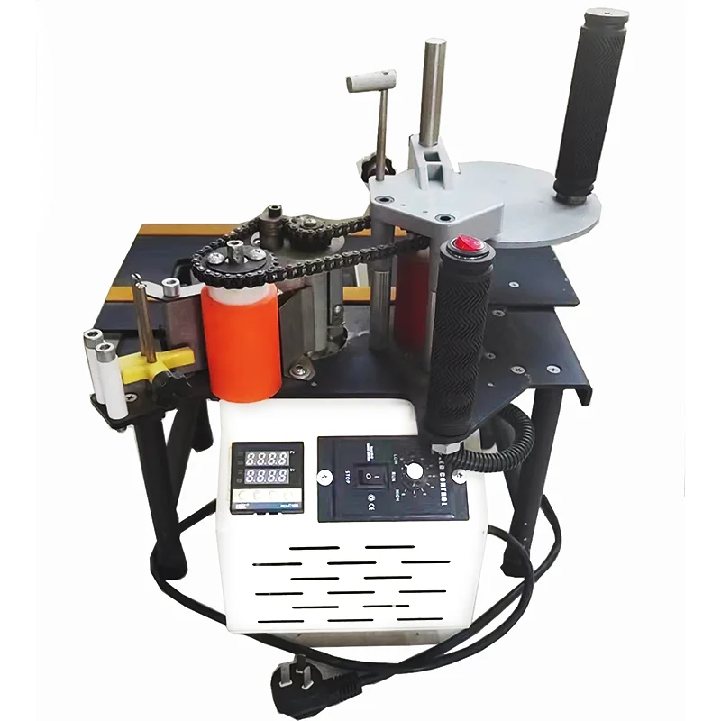 Ha1cde44fa8da473e860ccd6c0c9ad4eeL.webp Woodworking Manual Abs Small Automatic Portable Mini Curve and Straight Edge Bander Edge Banding Machine - Image 1