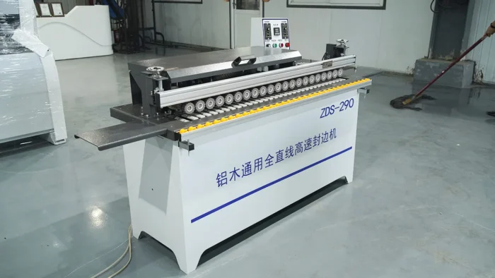 Auto Small Edge Banding Machine  Edge Bander Machine Pvc Corner Gluing Machine for Wood and Aluminum - Image 2