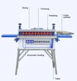 New Condition Automatic Edge Banding Machine for MDF Woodworking for Manufacturing Plant Use with Core Motor Gearbox Components - Image 2