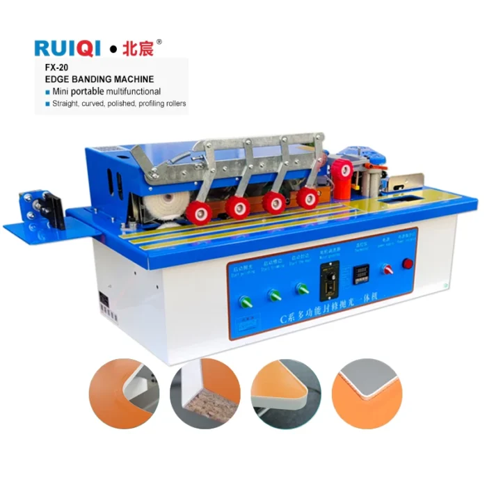 Popular Mini Woodworking Edge Banding Machine with Motor and Gear for Small Scale Projects 2500W - Image 6