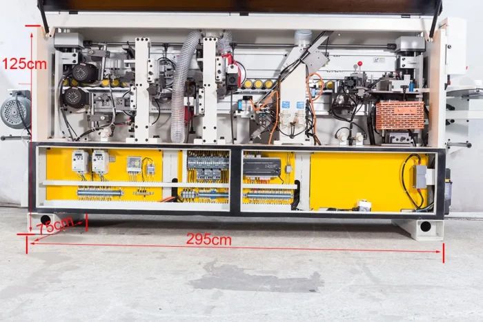 Furniture Cabinet Automatic Straight  Edge Banding Machine Edge Bander Woodworking Machinery Edging Machine - Image 3