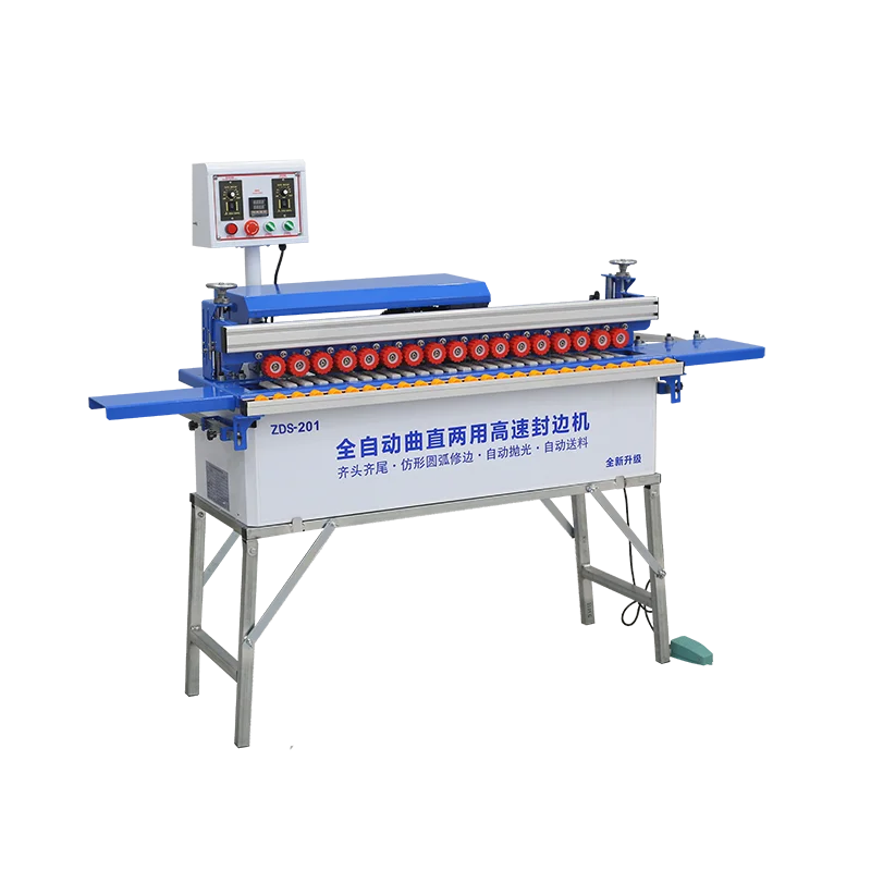 Ha82107658085427896f06fad2b6b74ffF.webp Automatic Trimming / Buffing/Curved and Straight Edge Banding Machine With Trimmer for MDF Wood - Image 1