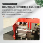 Automatic PLC Motor Gearbox PVC Edge Banding Machine for Woodworking Factory - Image 4