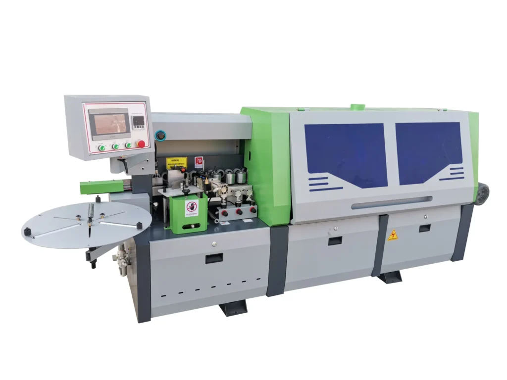 Full Automatic Board Edger Machine Edge Banding Machine  8 Function for Wood