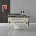 High Speed Automatic Edge Banding Machine With Edge Banding Trimming Buffing and End Cutting Edge Bander