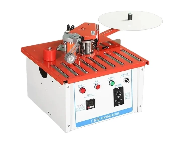Automatic Cutting End Manual Handle Small Size Mini Edge Bander Machine - Image 2