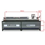 Professional Woodworking Automatic Edge Banding Machine 45 Degree Bevel and Straight Edge for MDF Board Furniture - Image 2