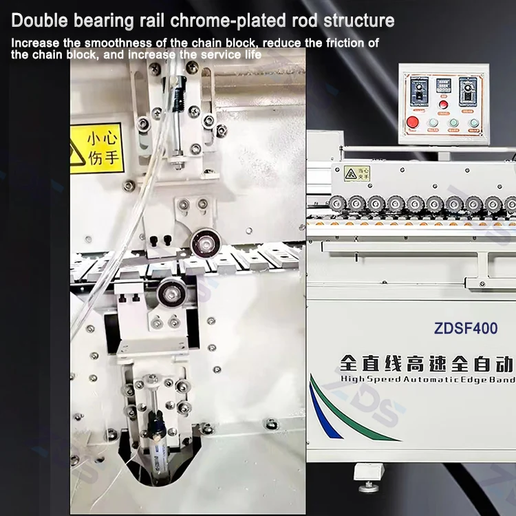 Factory Price Furniture Woodworking Linear High-speed Automatic Edge Banding Machine