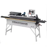 Small Multifunction 45 Degree Angle Edge Banding Machine for Wood Cabinet Pvc Using Pur Hot-Melt Glue - Image 6