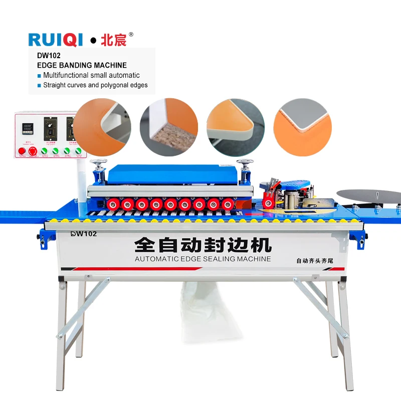 Hb6ef6573ec6e4258856669c33d47489cw.webp Beichen DW102 Automatic Wood Based Panels Machinery Woodworking Glue Sealing Edge Banding Machine Motor Bearing PLC - Image 1