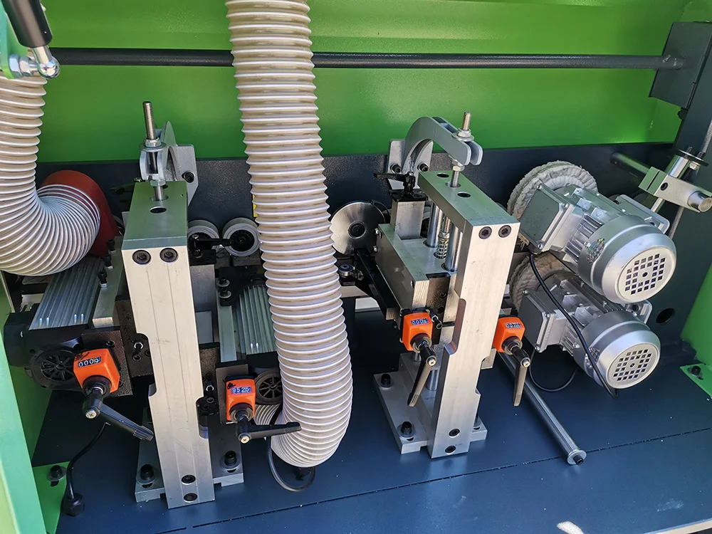 Full Automatic Board Edger Machine Edge Banding Machine  8 Function for Wood