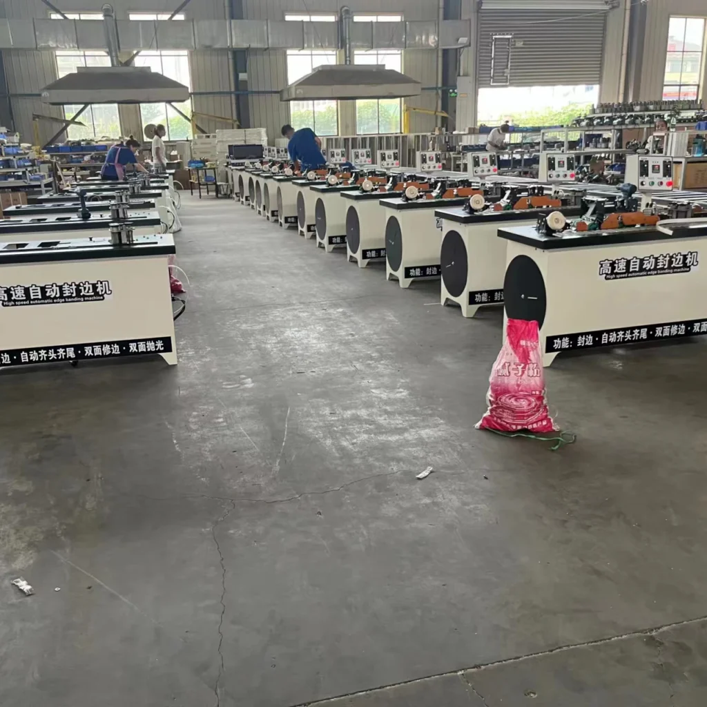 Mdf and Pvc Full Automatic Wood Working Edge Banding Machine Corner Trimming Edge Bander Price for Sale