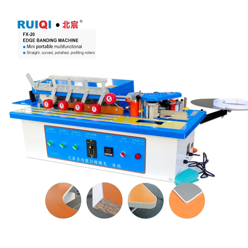 Hbccc1a81daf24c7bb35fb4f2b45d1a10n.webp Portable Mini Automatic Edge Banding Machine for Wood Household Woodworking Machinery with Core Motor & Gear Components - Image 1