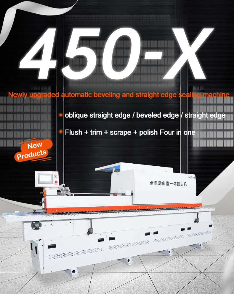 Straight Automatic Curve Edge Banding and Cutting Machine Professional Pvc Edge Bander Fully Automatic With Pre Milling
