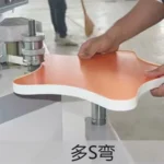ZDSW-1 Folding Arm Manual Edge Banding Machine for Curved and Straight Plywood. MDF. Melamine Edge Banding - Image 4