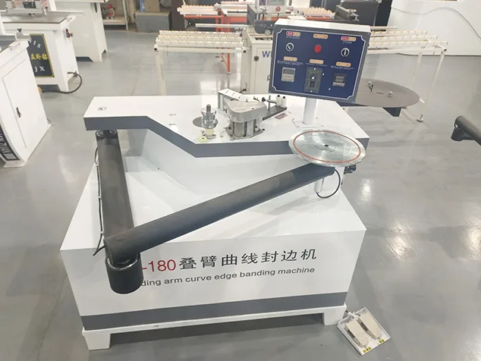 Woodworking Automatic Edge Bander Banding Machine Sicar Part 45 Degree Curved Shaped Edge Banding Machine - Image 3