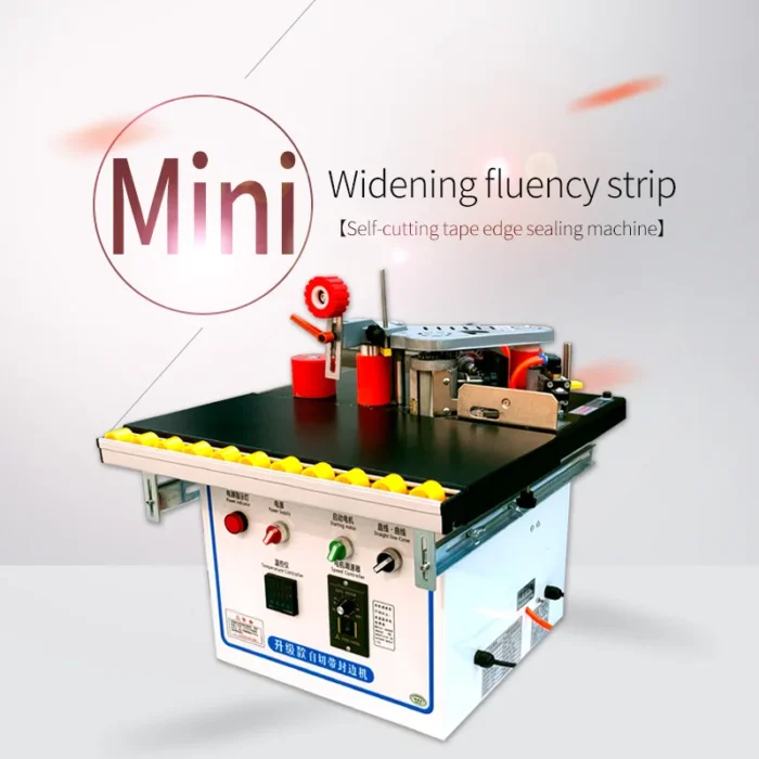 Portable Miniature Woodworking Mini Type Automatic Bander Manual Small Edge Banding Machine - Image 2