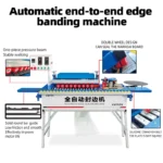 DW102 Pvc Edgebander Small Trimming Wood Furniture Pre Milling Corner Rounding Automatic Edge Banding Machine - Image 2