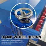 DW102 High-Speed Portable Woodworking Edge Bander Easy-to-Operate Micro Wood Banding Machine Gluing Cleaning Features Motor Core - Image 5