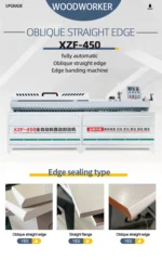 Manual Edgebander Working Banding and Edging Cutting Machine Edge Bander Wood Tools Woodworking Machinery - Image 5