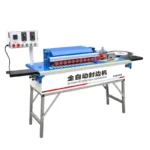 DW102 Pvc Edgebander Small Trimming Wood Furniture Pre Milling Corner Rounding Automatic Edge Banding Machine
