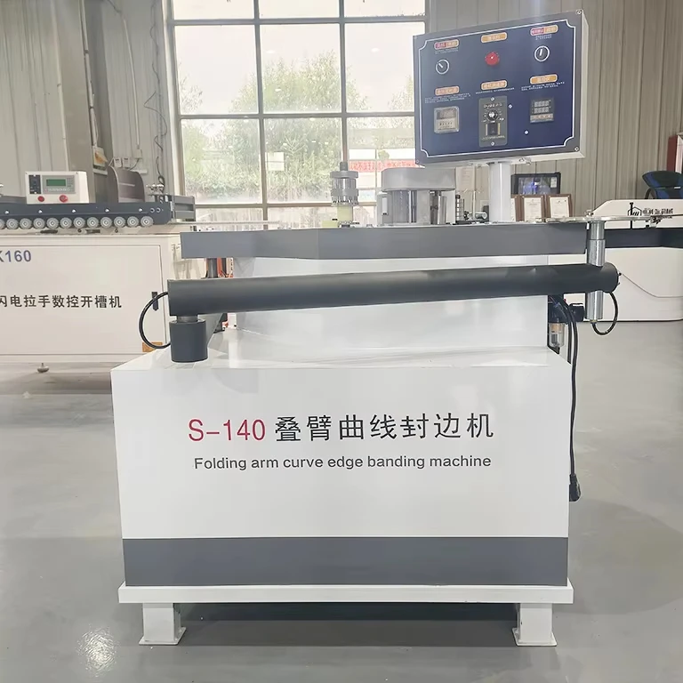 Hd43ec1dc3f8a44e1bcda450c000eb532T.webp Woodworking Automatic Edge Bander Banding Machine Sicar Part 45 Degree Curved Shaped Edge Banding Machine - Image 1