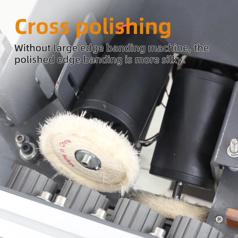 DW210 New Woodworking Banding Machine with Straight Edge Trimming Function Gluing for Furniture Wood Based Panels Sale Machinery