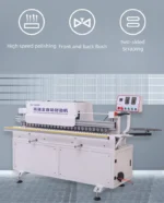 Veneer Peeling Hot Melt Edgebander for Sale Trimming and Automatic Pvc Mdf Cnc Edge Banding Machine - Image 3