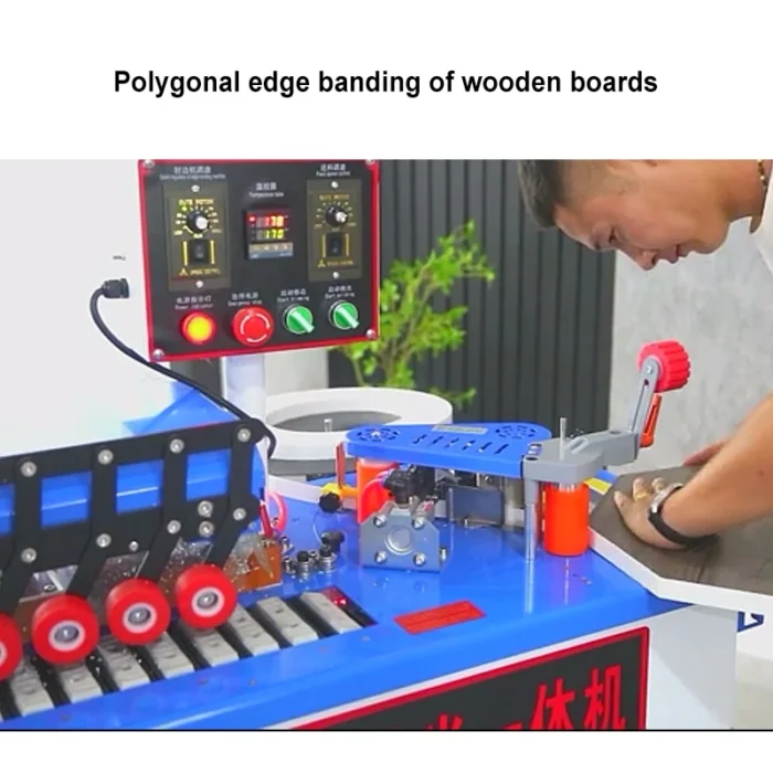 Hot Air Best Edgebander on the Market Woodworking Factory Edge Banding Machine for Office Furniture Cabinet Doors - Image 2
