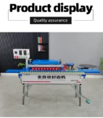 DW102 for Automatic Wood Furniture Bander Iso Approval Small Manual Portable Curved Edge Banding Machine From China - Image 6