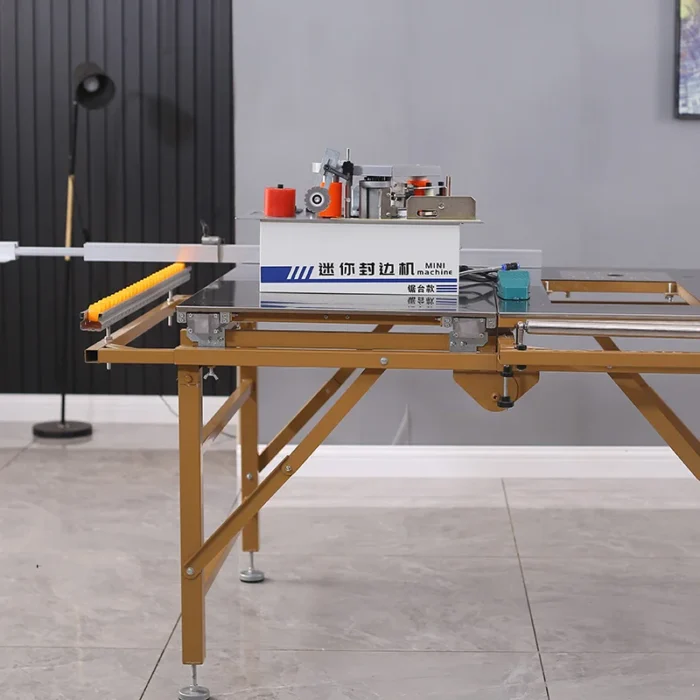 Woodworking Machinery Edge Bander Wood Based Panels Machinery Small Portable  Mini Edge Banding Machine - Image 6