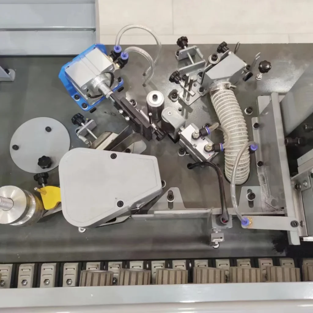 Wood Furniture Automatic Edge Banding Machine Pvc Kdt Edge Bander 45 Degree Bevel Straight Edge Banding Machine