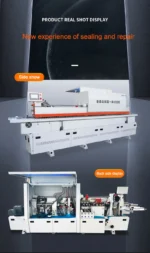 Automatic Bevel 45 Degree Mdf Edge Banding Machine Edge Bander for Sale - Image 2