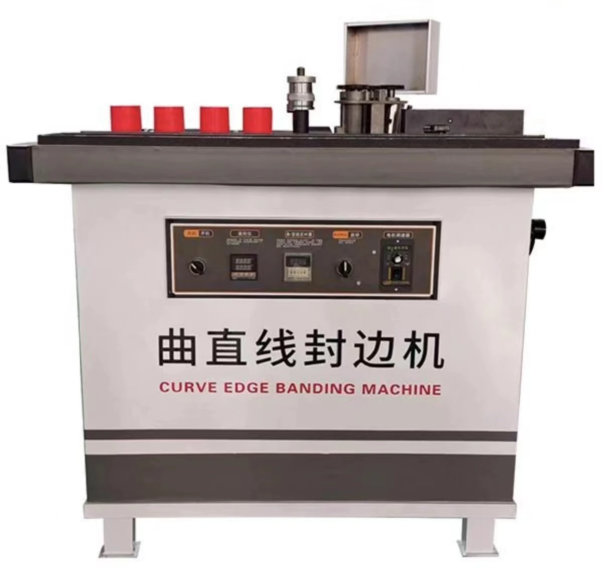 Hfd2f8fa4a6174ec899466c6c9f9172ba8.webp Low Price Curved Straight Edge Bander Banding Machine Plywood Wood Small Portable Mini Edge Banding Machine - Image 1