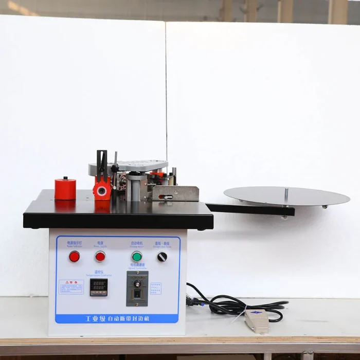 High Speed Mini Woodworking Edge Bander Edge Binding Machine Automatic Pvc Edge Banding Machine - Image 3