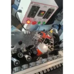 Small Multifunction 45 Degree Angle Edge Banding Machine for Wood Cabinet Pvc Using Pur Hot-Melt Glue - Image 5