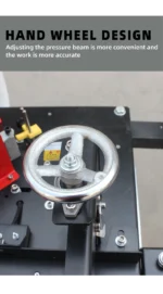 Top Sales PVC Edgebander Machine with 45g Tilt Handmade Extruder Machine Featuring Core Components Motor Bearing PLC Gearbox - Image 5