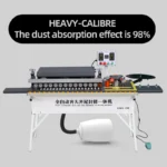 New DW190 Edge Banding Machine for Furniture Manufacturing Straight Edge Woodworking Bander with Motor Gearbox Core Components - Image 6