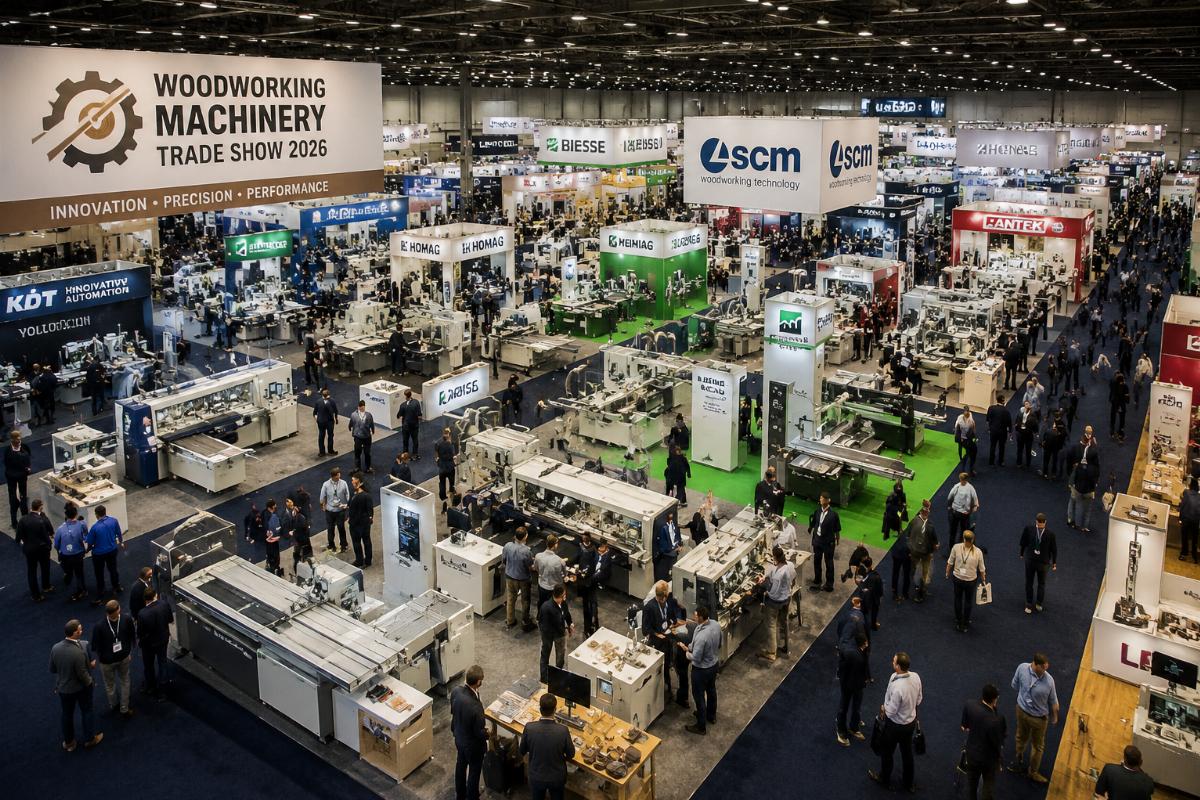 woodworking machinery trade shows 2026 key sourcing locations 2026 woodworking machinery trade show booth overview with diverse supplier displays